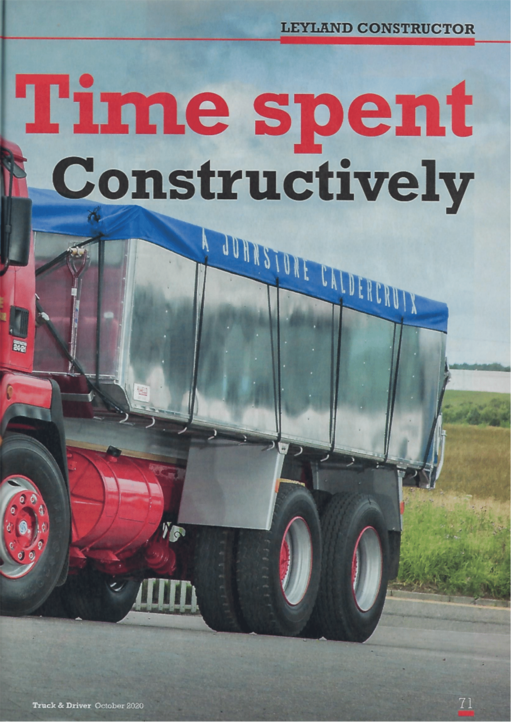 Truck and Driver page 71-1
